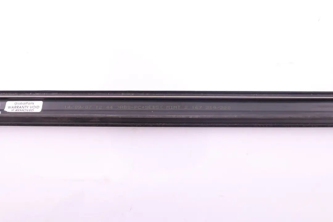 Mini Clubman R55 Trasera Derecha O / S Moldura Panel Lateral Recorte Tira Cromo - SKU 2754070 - Número de pieza 7167220