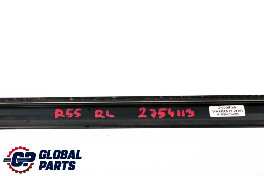 Moldura Trasera Izquierda Panel Lateral Cromado para Mini Clubman R55 con número de pieza 2754113 Mini Clubman R55 Moldura Trasera Izquierda Panel Lateral Cromado - SKU 2754113 - Número de pieza 2754113