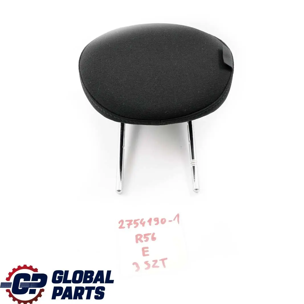 MINI R56 Zagłówek Fotela Tył Tylny Materiał Czarny - SKU 2754190-1 - Numer Części 2754190