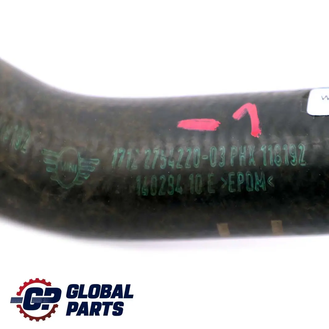 Mini Clubman COOPER S R55 R56 R57 R58 1 Tuyau de Fluide de Refroidissement - SKU 2754220-1 - Numéro de pièce 2754220