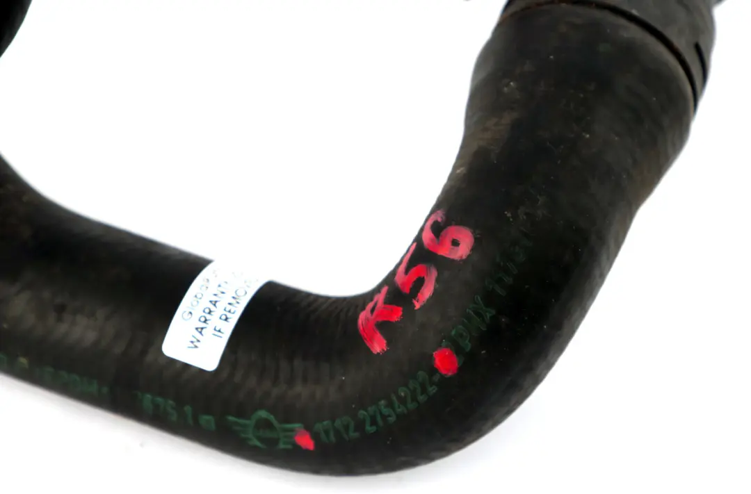 Cooling System Coolant Radiator Water Hose to Mini Cooper R55 R56 R57 with Part number 2754222 Mini Cooper R55 R56 R57 Cooling System Coolant Radiator Water Hose - SKU 2754222 - Part number 2754222