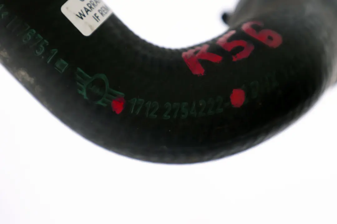 Sistema Raffreddamento Radiatore Acqua Tubo per Mini Cooper R55 R56 R57 con numero di parte 2754222 Mini Cooper R55 R56 R57 Sistema Raffreddamento Radiatore Acqua Tubo - SKU 2754222 - Numero di parte 2754222