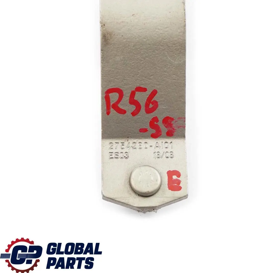 derecho Boot Trunk Tailgate Hinge Sparkling Silver A60 para Mini R56 con número de pieza 2754280 Mini R56 derecho Boot Trunk Tailgate Hinge Sparkling Silver A60 - SKU 2754280-SS - Número de pieza 2754280