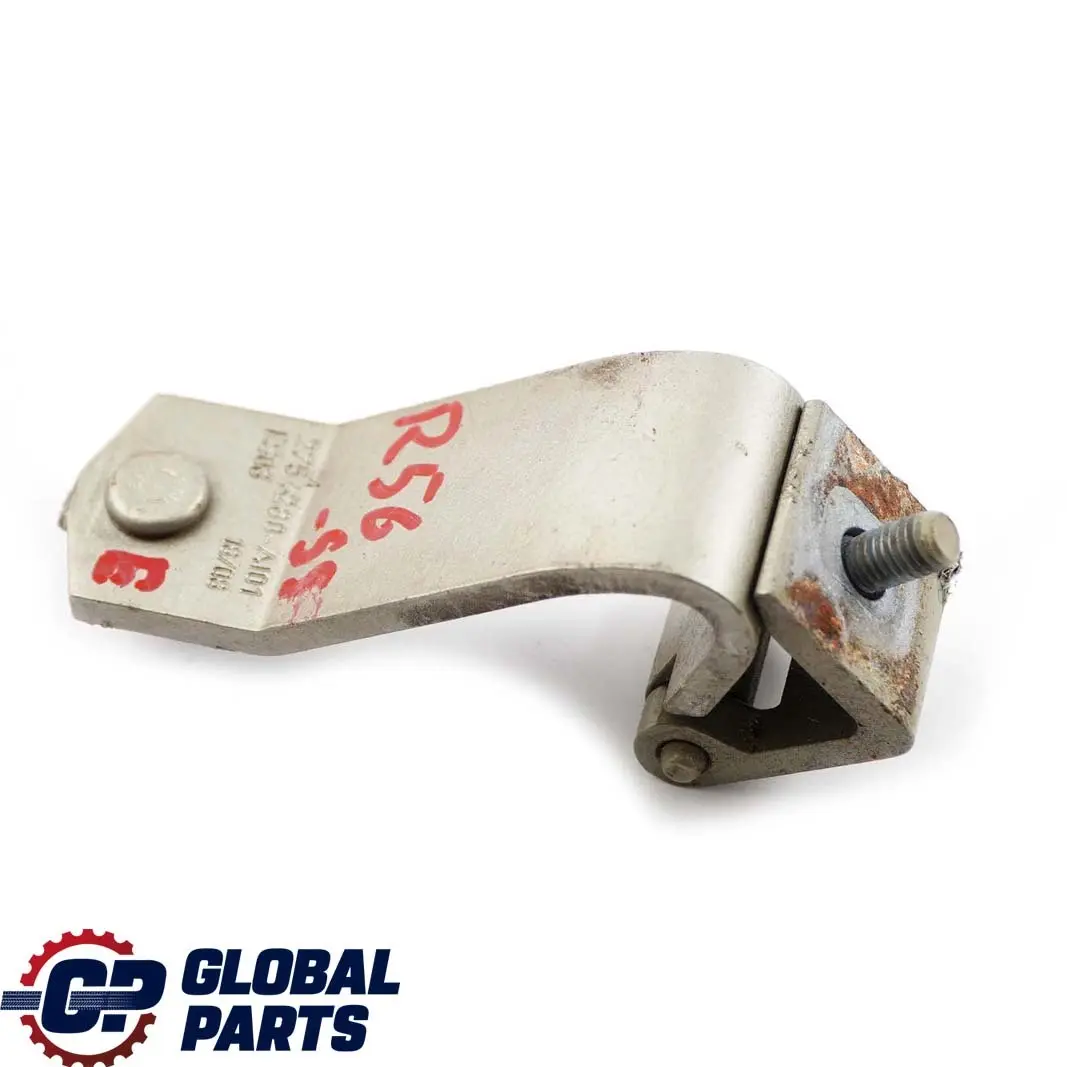 Cardine Portellone Destra Frizzante Argento A60 per Mini R56 con numero di parte 2754280 Mini R56 Cardine Portellone Destra Frizzante Argento A60 - SKU 2754280-SS - Numero di parte 2754280