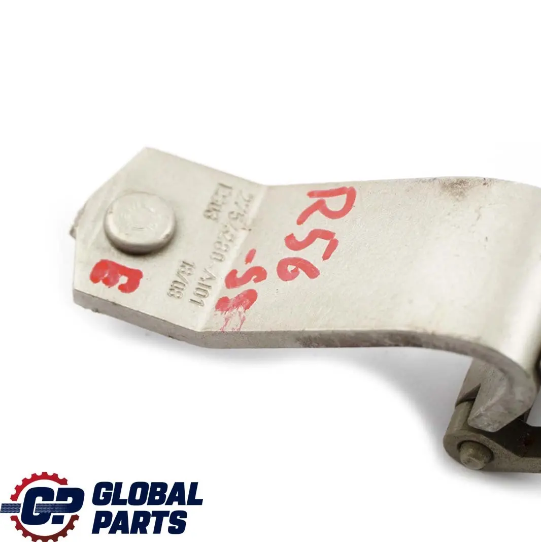 Right Boot Trunk Tailgate Hinge O/S Sparkling Silver A60 to BMW Mini R56 with Part number 2754280 BMW Mini R56 Right Boot Trunk Tailgate Hinge O/S Sparkling Silver A60 - SKU 2754280-SS - Part number 2754280