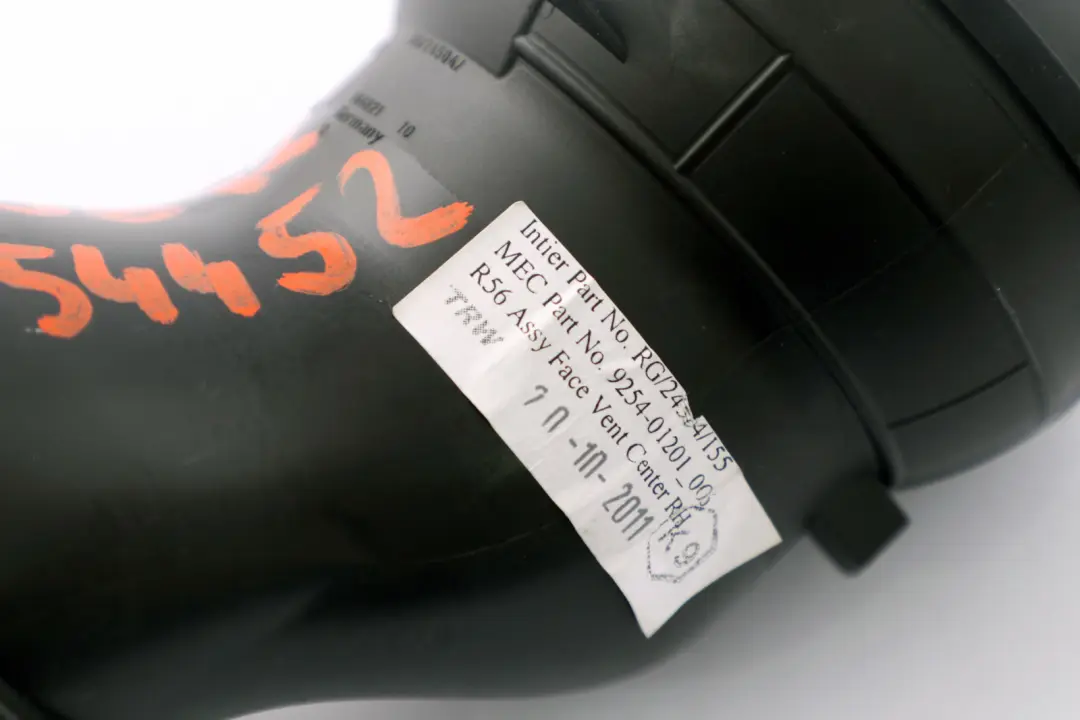 Centro Derecha Salpicadero Calentador Ventilacion para Mini Cooper R55 R56 R57 LCI con número de pieza 2754452 Mini Cooper R55 R56 R57 LCI Centro Derecha Salpicadero Calentador Ventilacion - SKU 2754452 - Número de pieza 2754452