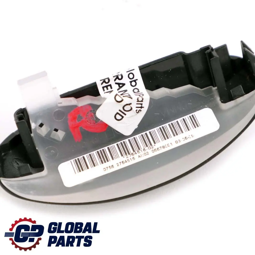 Mini R55 R56 Capuchon couvercle d'airbag pilier B supérieur droit Noir Carbone - SKU 2754516 - Numéro de pièce 2754515