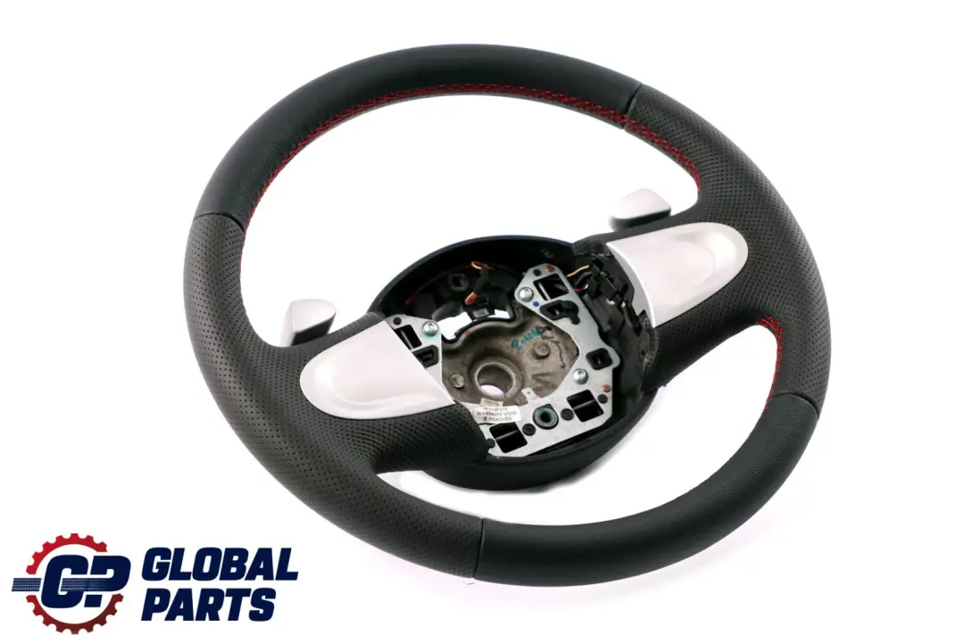 Leather Sport Look Steering Wheel Paddle Shift Mini Cooper R56 NEW Black - SKU 2754633 - Part number 2754633