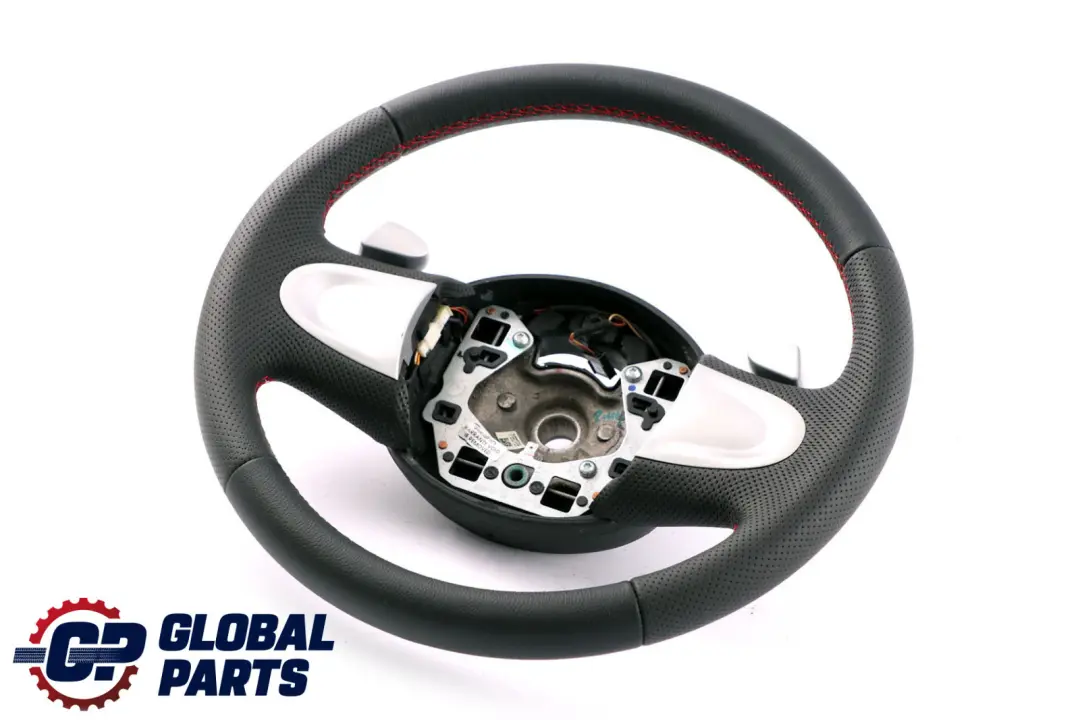 Leather Sport Look Steering Wheel Paddle Shift to Mini Cooper R56 NEW Black with Part number 2754633 Mini Cooper R56 NEW Black Leather Sport Look Steering Wheel Paddle Shift - SKU 2754633 - Part number 2754633