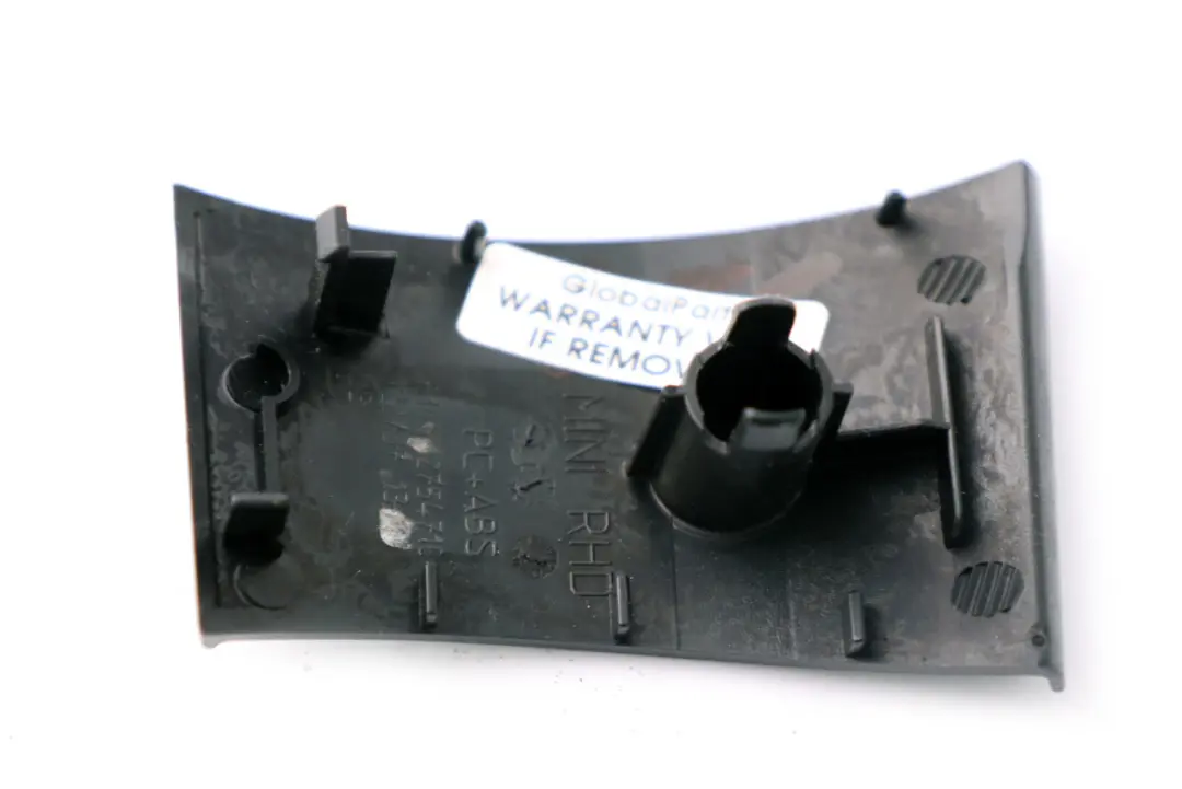 Cache de Console Centrale, Gauche pour Mini Cooper R55 R56 R57 LCI à propos du numéro de pièce 51452754710 Mini Cooper R55 R56 R57 LCI Cache de Console Centrale, Gauche - SKU 2754710 - Numéro de pièce 51452754710