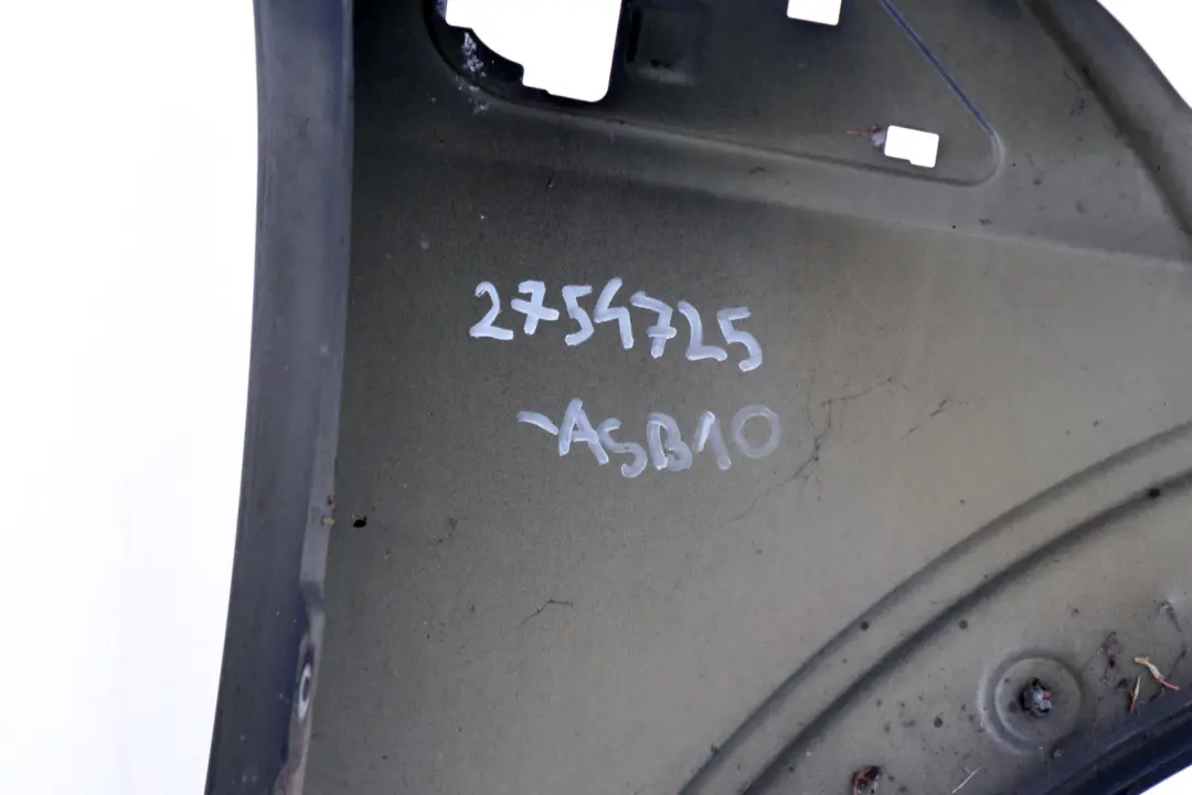 Side Panel Front Left Wing N/S Astro Black to BMW MINI Cooper 10 R55 R56 R57 R58 with Part number 2754725 BMW MINI Cooper 10 R55 R56 R57 R58 Side Panel Front Left Wing N/S Astro Black - SKU 2754725-ASB10 - Part number 2754725