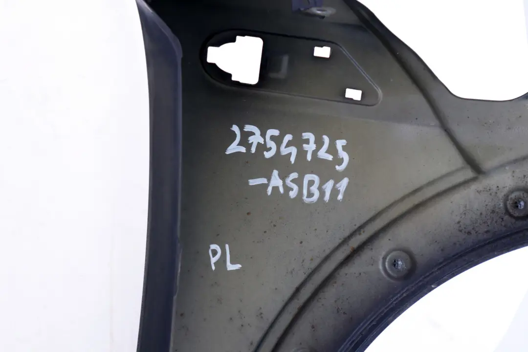 MINI Cooper R56 R57 Błotnik lewy Astro Black A25 - SKU 2754725-ASB11 - Numer Części 2754725