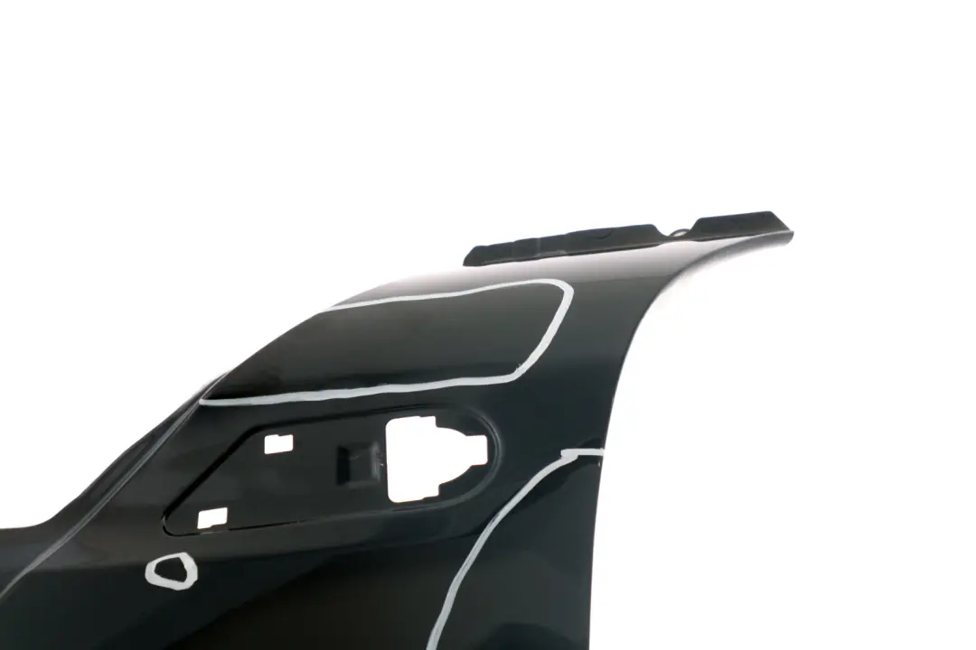 MINI Cooper R56 R57 Błotnik lewy Astro Black A25 - SKU 2754725-ASB11 - Numer Części 2754725