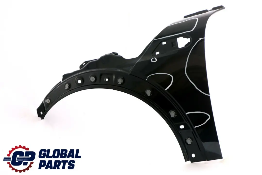 Seitenwand vorne links Kotflügel Astro Black für BMW MINI R55 R56 R57 R58 R59 LCI mit Teilenummer 2754725 BMW MINI R55 R56 R57 R58 R59 LCI Seitenwand vorne links Kotflügel Astro Black - SKU 2754725-ASB11 - Teilenummer 2754725
