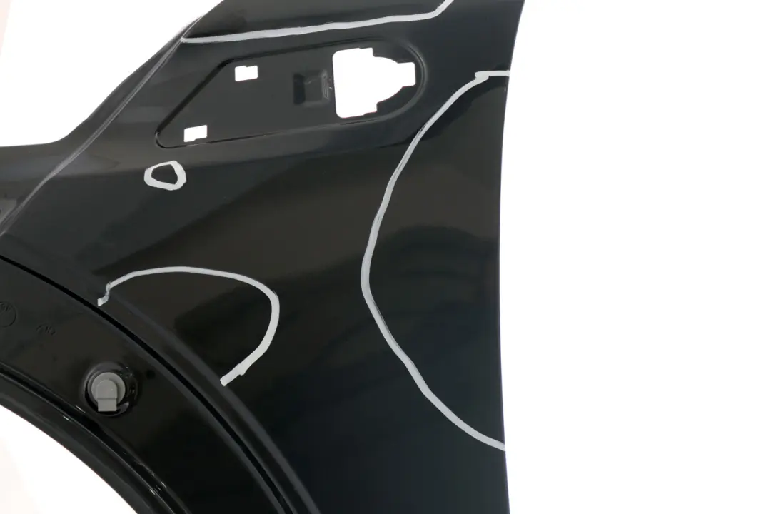 MINI Cooper R56 R57 Błotnik lewy Astro Black A25 - SKU 2754725-ASB11 - Numer Części 2754725