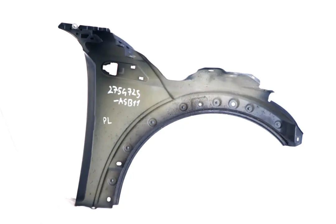 Side Panel Front Left Wing N/S Astro Black to BMW MINI Cooper 11 R55 R56 R57 R58 with Part number 2754725 BMW MINI Cooper 11 R55 R56 R57 R58 Side Panel Front Left Wing N/S Astro Black - SKU 2754725-ASB11 - Part number 2754725
