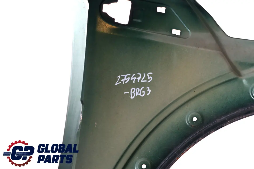Seitenwand Vorne Links British Racing Green für BMW Mini 3 R55 R56 R57 R58 R59 LCI mit Teilenummer 2754725 BMW Mini 3 R55 R56 R57 R58 R59 LCI Seitenwand Vorne Links British Racing Green - SKU 2754725-BRG3 - Teilenummer 2754725