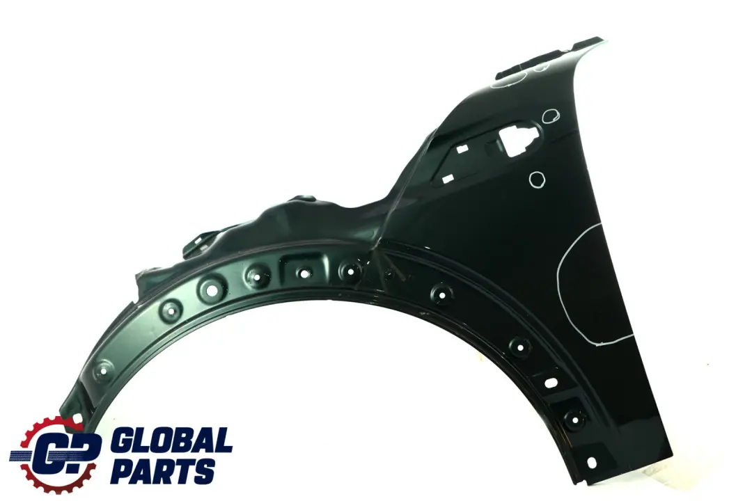 Side Panel Front Left Wing N/S British Green to Mini Cooper R55 R56 R57 R58 with Part number 2754725 Mini Cooper R55 R56 R57 R58 Side Panel Front Left Wing N/S British Green - SKU 2754725-BRG3 - Part number 2754725