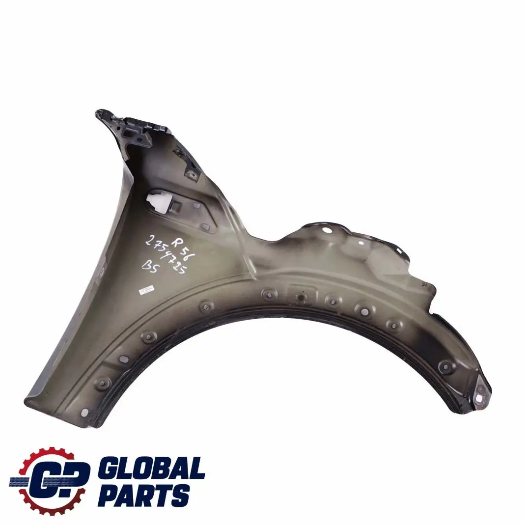 Side Panel Front Left Wing N/S Black to Mini Cooper One R55 R56 R57 R58 with Part number 2754725 Mini Cooper One R55 R56 R57 R58 Side Panel Front Left Wing N/S Black - SKU 2754725-BS - Part number 2754725