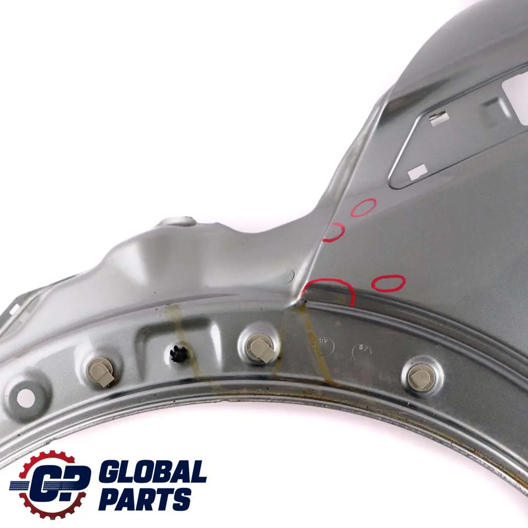Side Panel Front Left Wing N/S Dark Silver 871 to Mini Cooper One 4 R55 R56 R57 with Part number 2754725 Mini Cooper One 4 R55 R56 R57 Side Panel Front Left Wing N/S Dark Silver 871 - SKU 2754725-DS4 - Part number 2754725
