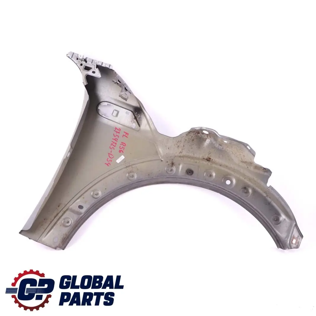 Side Panel Front Left Wing N/S Dark Silver 871 to Mini Cooper One 4 R55 R56 R57 with Part number 2754725 Mini Cooper One 4 R55 R56 R57 Side Panel Front Left Wing N/S Dark Silver 871 - SKU 2754725-DS4 - Part number 2754725
