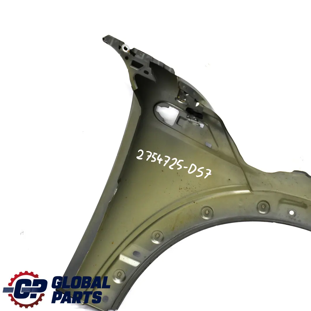 Błotnik lewy Dark Silver do MINI Cooper R56 R57 o numerze 2754725 MINI Cooper R56 R57 Błotnik lewy Dark Silver - SKU 2754725-DS7 - Numer Części 2754725