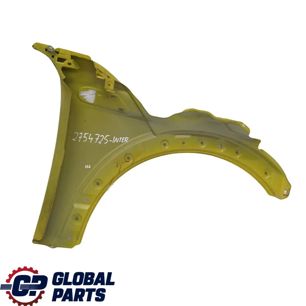 Panneau Laterale a L'Avant Gauche Garde-Boue echange Jaune pour Mini R55 R56 R57 R58 à propos du numéro de pièce 2754725 Mini R55 R56 R57 R58 Panneau Laterale a L'Avant Gauche Garde-Boue echange Jaune - SKU 2754725-INTER - Numéro de pièce 2754725