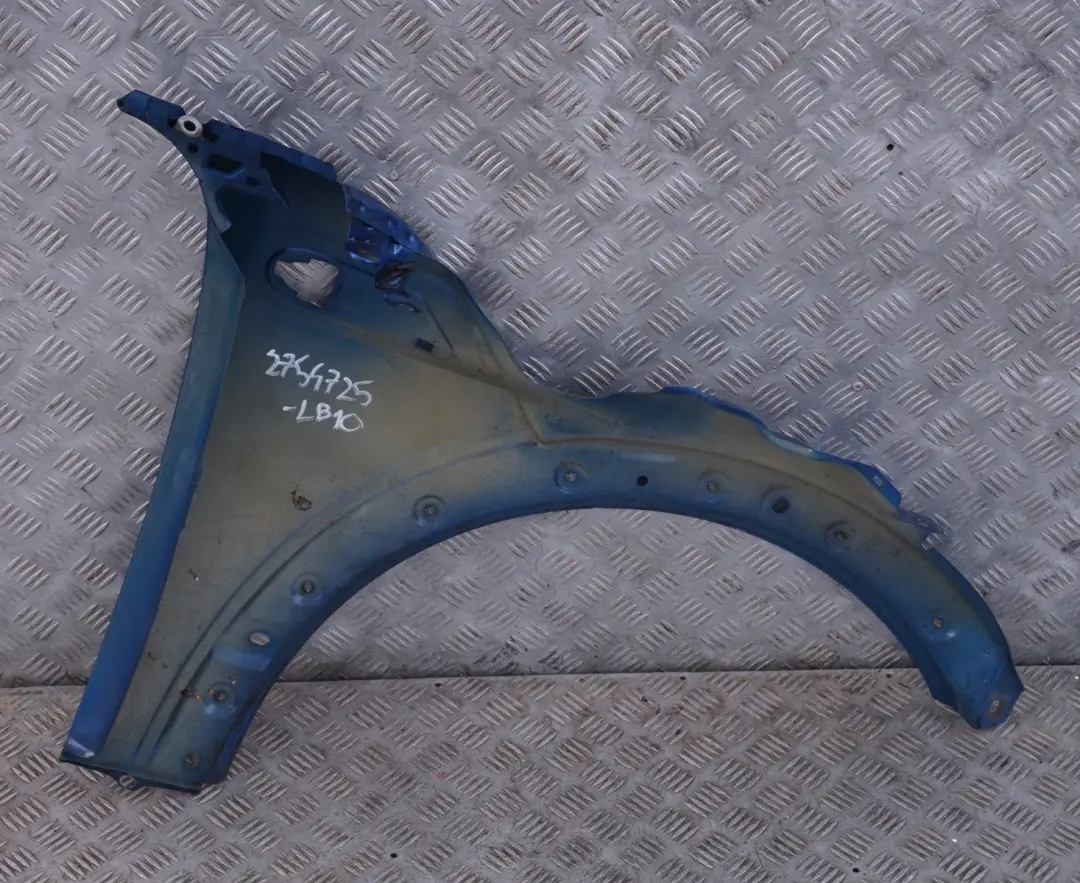 BMW MINI Cooper 10 R55 R56 R57 Side Panel Front Left Wing N/S Lightning Blue - SKU 2754725-LB10 - Part number 2754725