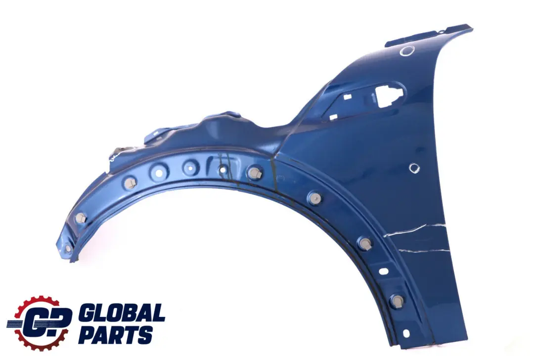 Seitenwand vorne links Kotflügel Lightning Blau für BMW MINI R55 R56 R57 R58 R59 11 mit Teilenummer 2754725 BMW MINI R55 R56 R57 R58 R59 11 Seitenwand vorne links Kotflügel Lightning Blau - SKU 2754725-LB11 - Teilenummer 2754725