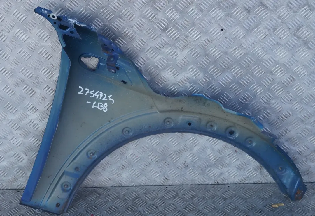 Pannello Laterale Frontale SX Parafango Fulmine per Mini R55 R56 R57 R58 R59 con numero di parte 2754725 Mini R55 R56 R57 R58 R59 Pannello Laterale Frontale SX Parafango Fulmine - SKU 2754725-LB8 - Numero di parte 2754725