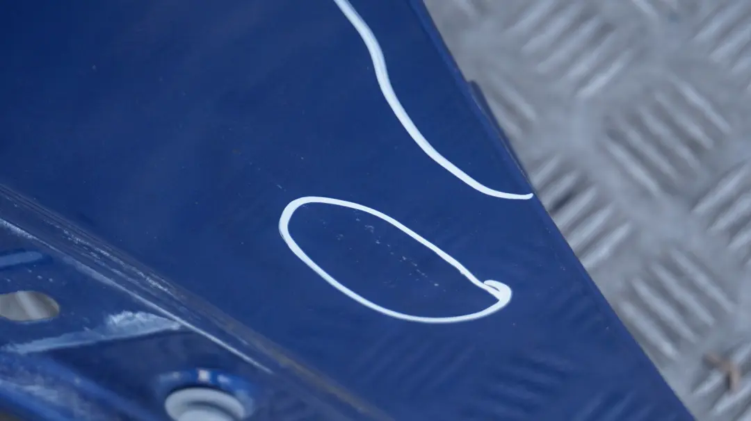 Pannello Laterale Frontale SX Parafango Fulmine Blu per Mini R55 R56 R57 R58 R59 con numero di parte 2754725 Mini R55 R56 R57 R58 R59 Pannello Laterale Frontale SX Parafango Fulmine Blu - SKU 2754725-LB9 - Numero di parte 2754725