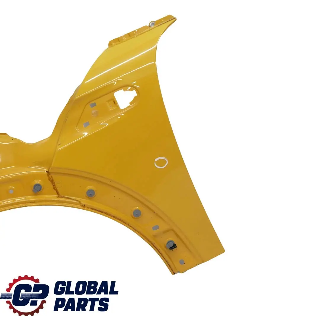 Side Panel Front Left Wing N/S Mellow Yellow A58 to BMW Mini Cooper R55 R56 R57 4 with Part number 2754725 BMW Mini Cooper R55 R56 R57 4 Side Panel Front Left Wing N/S Mellow Yellow A58 - SKU 2754725-MY4 - Part number 2754725