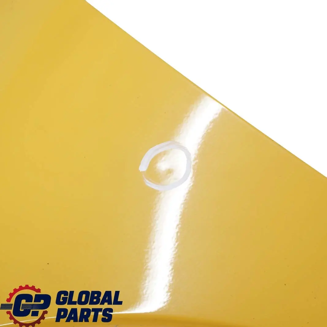 Seitenwand vorne links Kotflügel Mellow Yellow Gelb für BMW Mini R55 R56 R57 4 mit Teilenummer 2754725 BMW Mini R55 R56 R57 4 Seitenwand vorne links Kotflügel Mellow Yellow Gelb - SKU 2754725-MY4 - Teilenummer 2754725