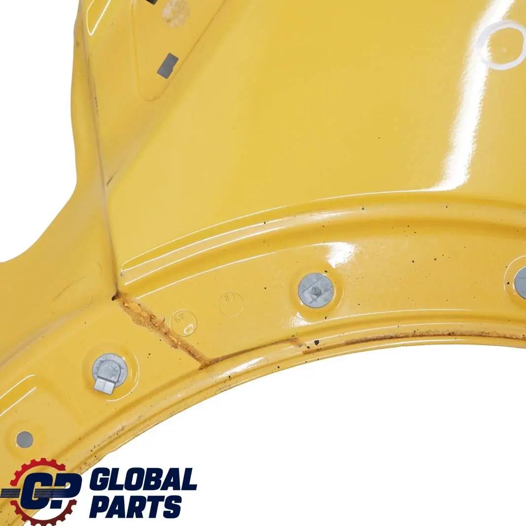 Błotnik lewy Mellow Yellow do MINI Cooper R56 o numerze 2754725 MINI Cooper R56 Błotnik lewy Mellow Yellow - SKU 2754725-MY4 - Numer Części 2754725