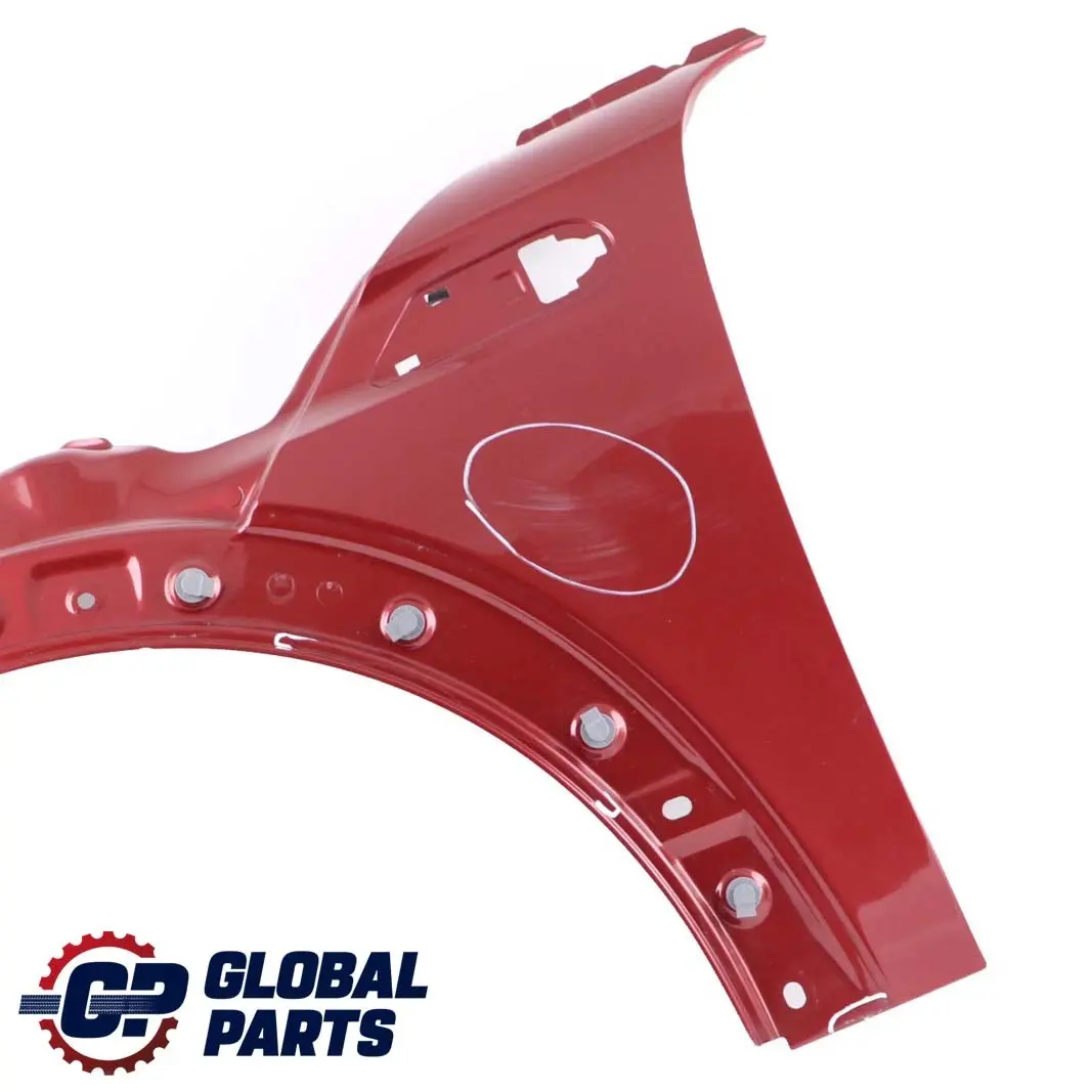 Side Panel Front Left Wing N/S Nightfire Red to MINI Cooper One R55 R56 R57 R58 with Part number 2754725 MINI Cooper One R55 R56 R57 R58 Side Panel Front Left Wing N/S Nightfire Red - SKU 2754725-NR2 - Part number 2754725