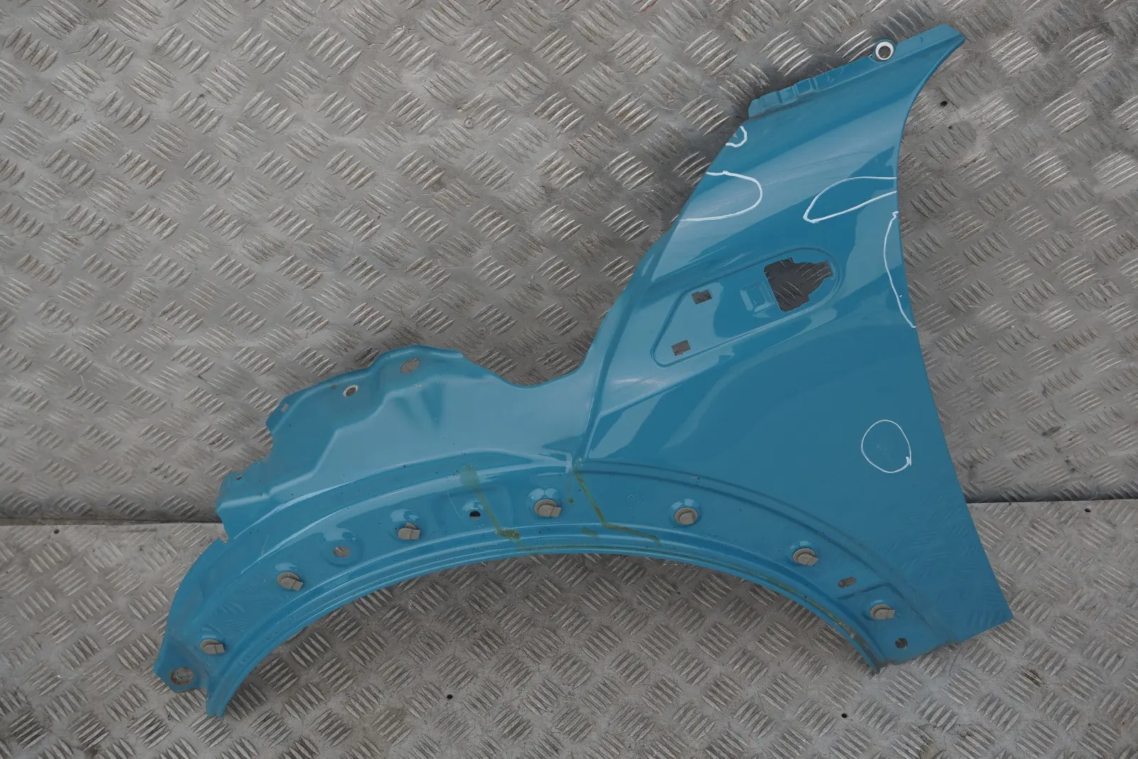 BMW MINI Cooper 2 R55 R56 R57 R58 Side Panel Front Left Wing N/S Oxygen Blue A74