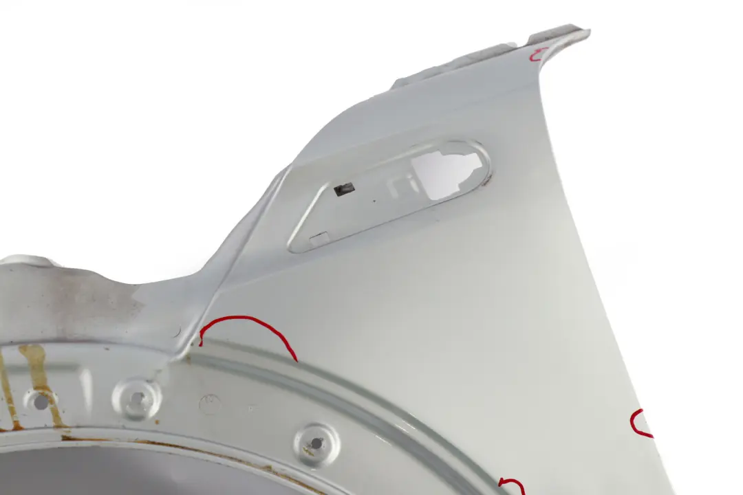 Side Panel Front Left Wing N/S Pure Silver to BMW MINI Cooper 1 R55 R56 R57 R58 with Part number 2754725 BMW MINI Cooper 1 R55 R56 R57 R58 Side Panel Front Left Wing N/S Pure Silver - SKU 2754725-PS1 - Part number 2754725