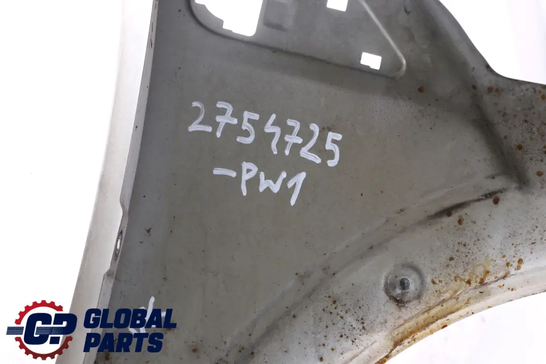 BMW Mini Cooper 1 R55 R56 R57 R58 Side Panel Front Left Wing N/S Pepper White - SKU 2754725-PW1 - Part number 2754725