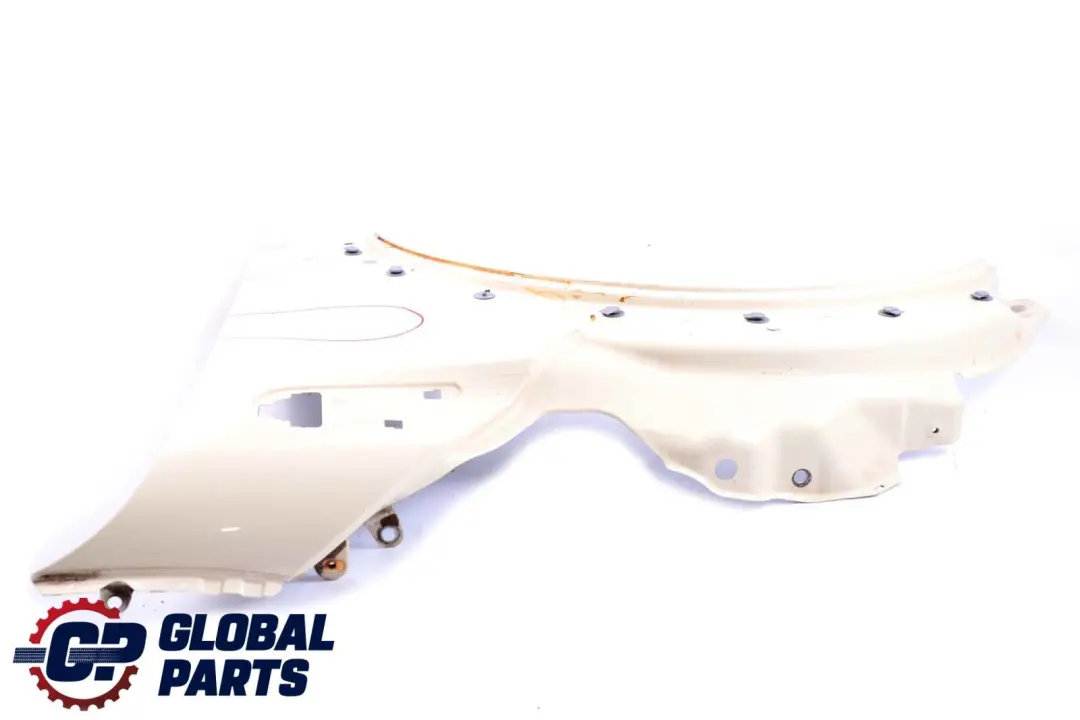 BMW MINI 5 R55 R56 R57 R58 Seitenwand vorne links Kotflügel Pepper White Weiss - SKU 2754725-PW5 - Teilenummer 2754725