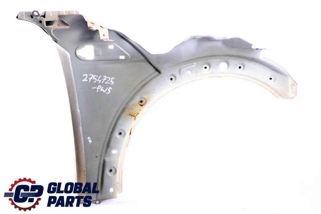 BMW MINI 5 R55 R56 R57 R58 Seitenwand vorne links Kotflügel Pepper White Weiss - SKU 2754725-PW5 - Teilenummer 2754725