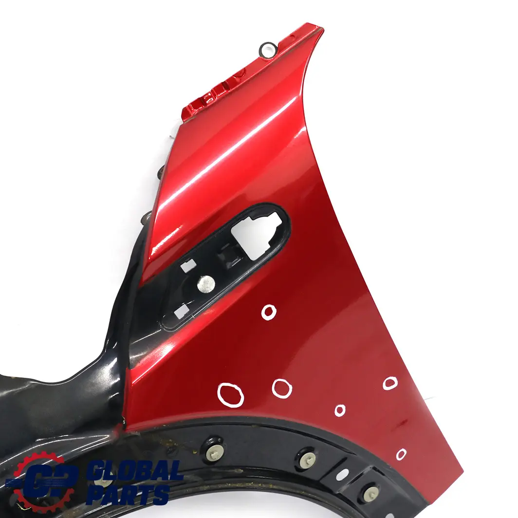 Pannello Laterale Anteriore Sinistra Parafango Rosso Tinto per Mini R55 R56 R57 con numero di parte 2754725 Mini R55 R56 R57 Pannello Laterale Anteriore Sinistra Parafango Rosso Tinto - SKU 2754725-RED - Numero di parte 2754725