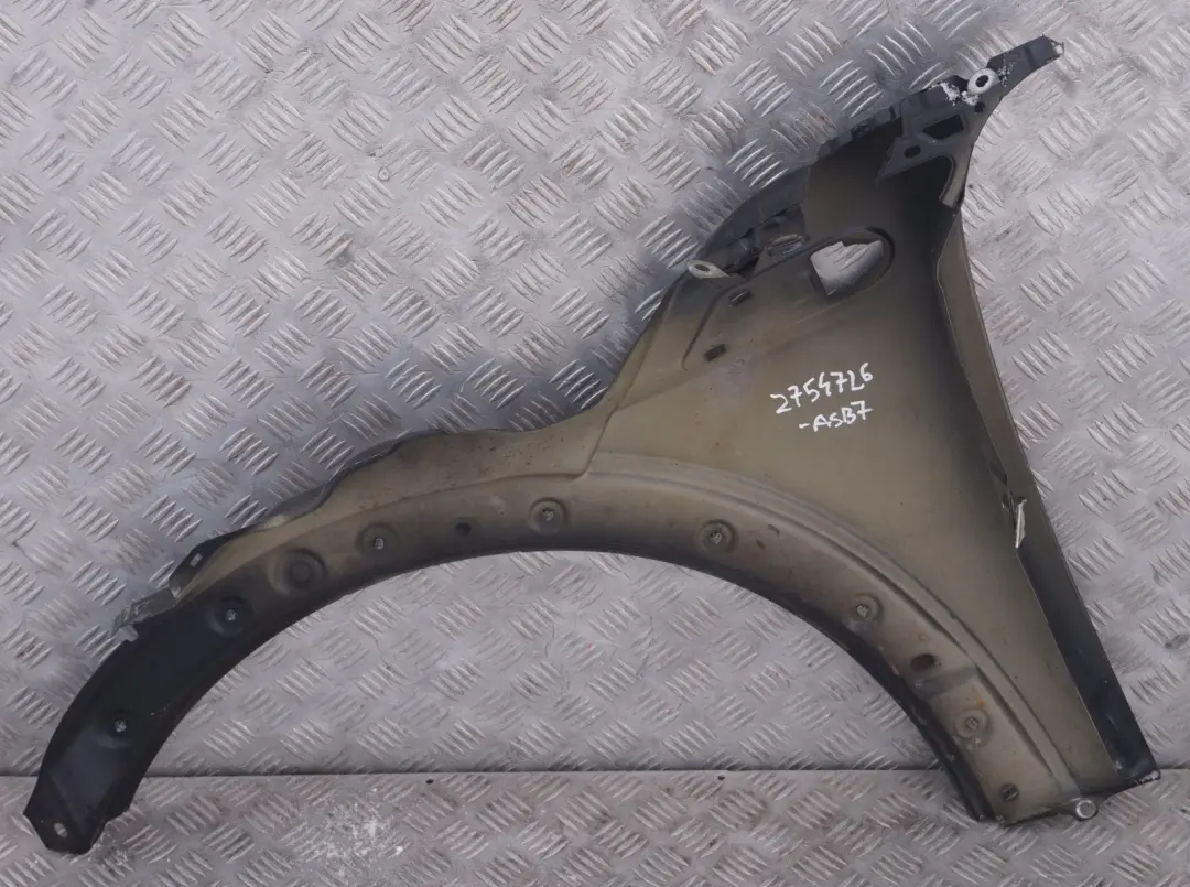 Side Panel Front Right Wing O/S Astro Black to BMW MINI Cooper 7 R55 R56 R57 R58 with Part number 2754726 BMW MINI Cooper 7 R55 R56 R57 R58 Side Panel Front Right Wing O/S Astro Black - SKU 2754726-ASB7 - Part number 2754726