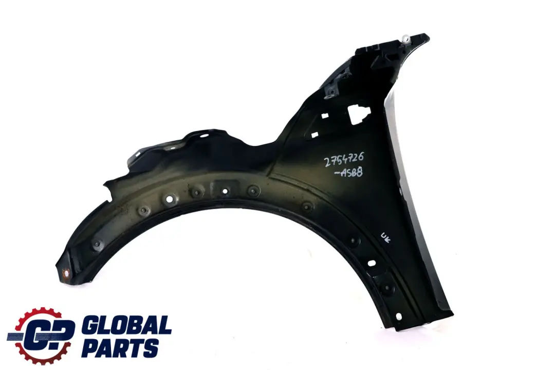 Panel Lateral Delantero Ala Derecha Astro Negro para Mini Cooper 8 R55 R56 R57 R58 con número de pieza 2754726 Mini Cooper 8 R55 R56 R57 R58 Panel Lateral Delantero Ala Derecha Astro Negro - SKU 2754726-ASB8 - Número de pieza 2754726
