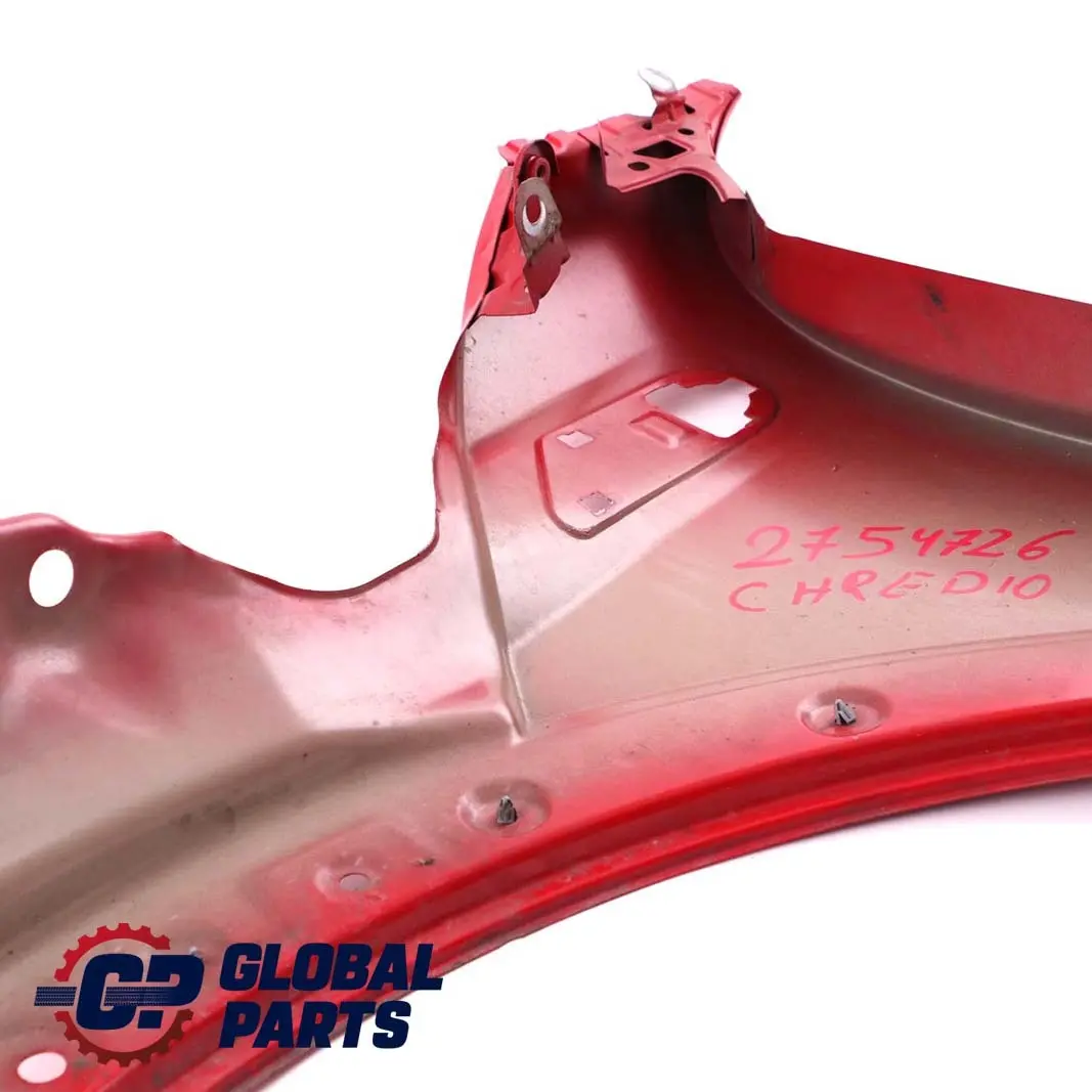 BMW MINI 10 R55 R56 R57 R58 Seitenwand Vorne Rechts Kotflügel Chili Red 851 - SKU 2754726-CHRED10 - Teilenummer 2754726