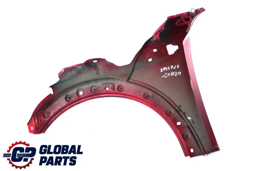 Seitenwand vorne rechts Kotflügel Chili Red 851 für BMW Mini 11 R55 R56 R57 R58 R59 mit Teilenummer 2754726 BMW Mini 11 R55 R56 R57 R58 R59 Seitenwand vorne rechts Kotflügel Chili Red 851 - SKU 2754726-CHRED11 - Teilenummer 2754726