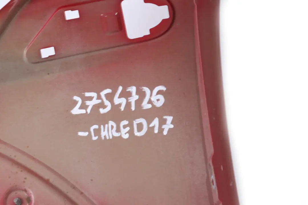Panneau Laterale avant Droit Aile Chili Red pour Mini 15 R55 R56 R57 R58 R59 à propos du numéro de pièce 2754726 Mini 15 R55 R56 R57 R58 R59 Panneau Laterale avant Droit Aile Chili Red - SKU 2754726-CHRED17 - Numéro de pièce 2754726