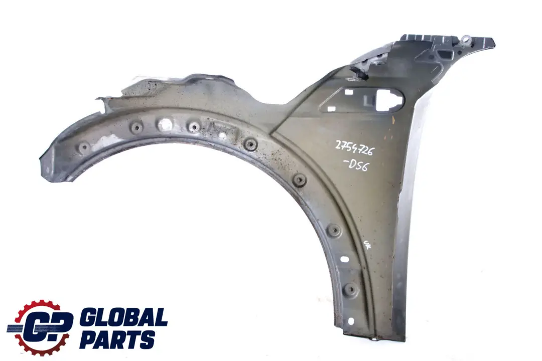 BMW Mini R55 R56 R57 R58 Pannello laterale ala anteriore destra Argento Scuro - SKU 2754726-DS6 - Numero di parte 2754726