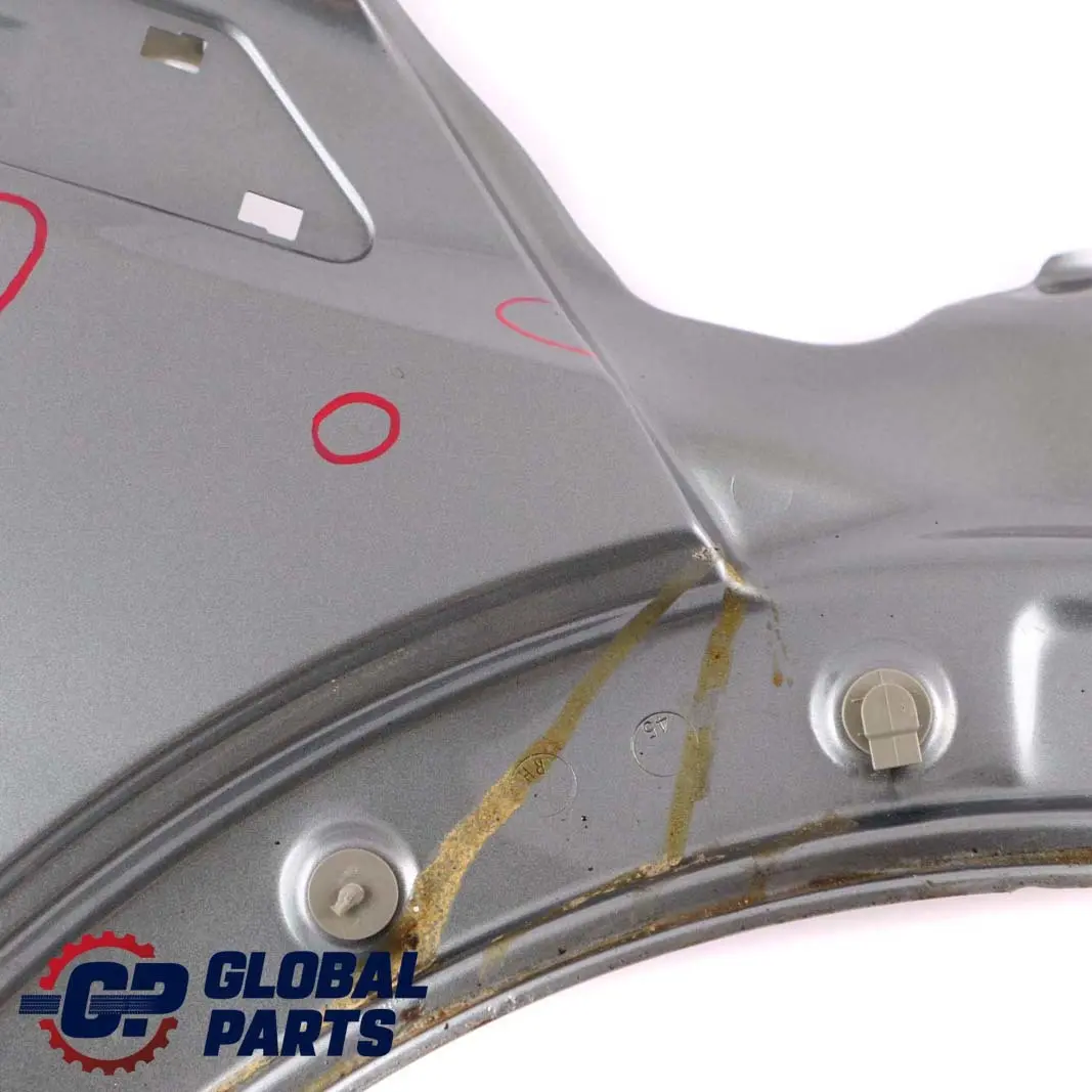 Side Panel Front Right Wing O/S Dark Silver to Mini Cooper One R55 R56 R57 R58 with Part number 2754726 Mini Cooper One R55 R56 R57 R58 Side Panel Front Right Wing O/S Dark Silver - SKU 2754726-DS7 - Part number 2754726