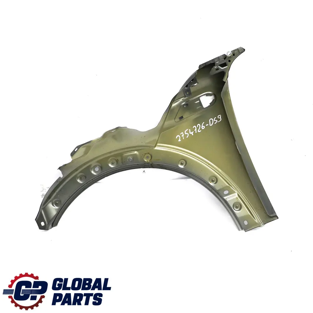 Pareti Anteriore Destro Parafango Scuro Argento 871 per Mini R55 R56 R57 con numero di parte 2754726 Mini R55 R56 R57 Pareti Anteriore Destro Parafango Scuro Argento 871 - SKU 2754726-DS9 - Numero di parte 2754726