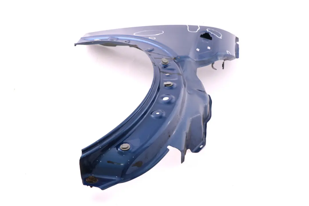 Side Panel Front Right Wing O/S Lightning Blue to BMW MINI Cooper 4 R55 R56 R57 with Part number 2754726 BMW MINI Cooper 4 R55 R56 R57 Side Panel Front Right Wing O/S Lightning Blue - SKU 2754726-LB4 - Part number 2754726